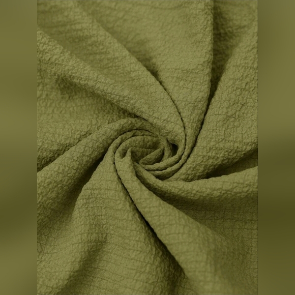 New Strappy Tie Tiered Ruffle Cami Maxi Dress Green - Picture 8 of 10